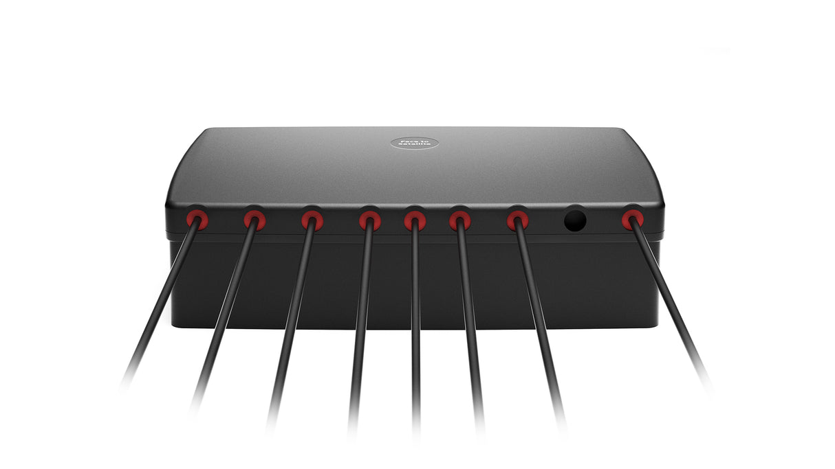 2J4H86MGFg 5G, GNSS, Wi-Fi 6E/7, ISM Magnetische Montageantenne 8-in-1 SMA-M/RPSMA-M 300cm