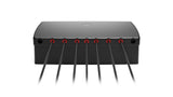 2J4H86MGFl 5G, GNSS, Wi-Fi 6E/7, ISM Magnetische Montageantenne 7-in-1 SMA-M/RPSMA-M 300cm