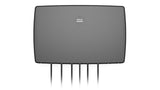 2J4H86MGFm 5G, GNSS, Wi-Fi 6E/7, ISM Magnetische Montageantenne 6-in-1 SMA-M/RPSMA-M 300cm IP67/IP69