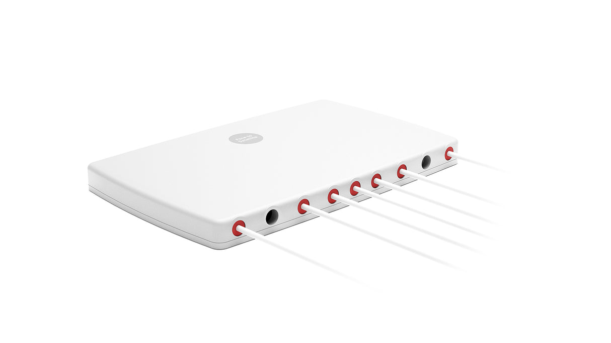 2J4H86PGFh 5G, GNSS, Wi-Fi 6E/7, ISM adhesive mount Antenna 7-in-1 SMA-M/RPSMA-M 300cm