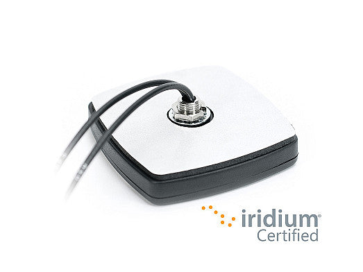 2J6033BGF Iridium, GNSS screw mount Antenna 2-in-1
