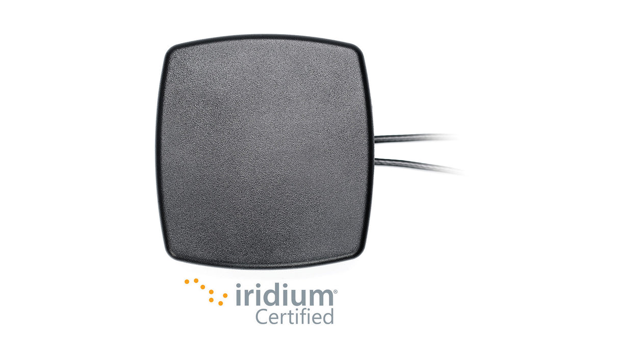 2J6033BGF Iridium, GNSS screw mount Antenna 2-in-1