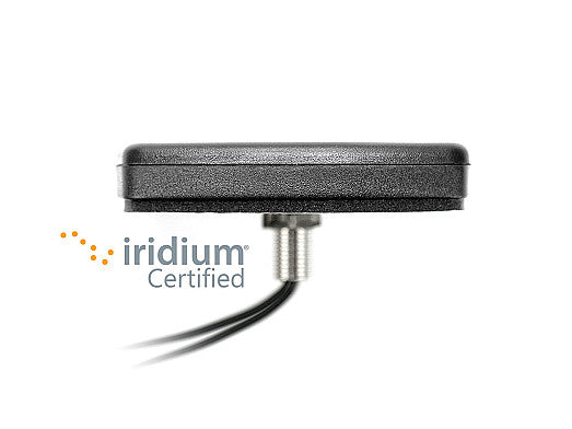 2J6033BGF Iridium, GNSS screw mount Antenna 2-in-1