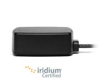 2J6933MPGFz GNSS, Iridium magnetic adhesive mount Antenna 2-in-1 SMA-M 300cm IP67/IP69