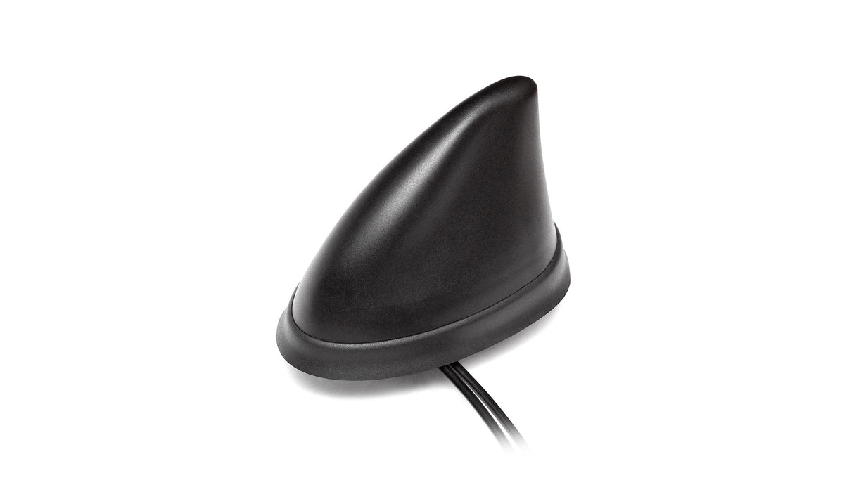 2J8741BGF 4G/LTE, GNSS screw mount Antenna Shark Fin SMA-M 300cm IP67/IP69
