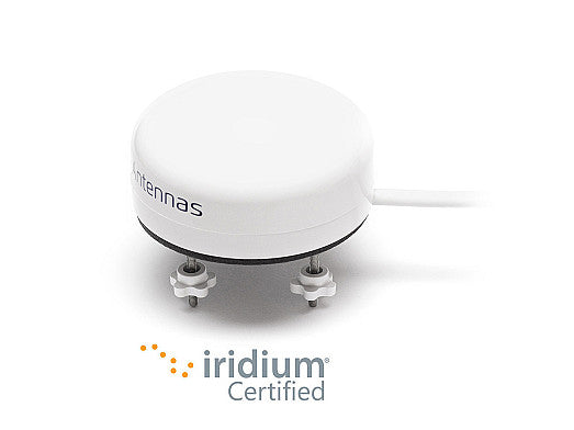 2J9134BW GNSS, Iridium screw mount Antenna IP67