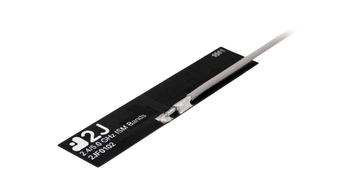 2JF0102P W-lan 6E/7, ISM flexible Klebe-Innenantenne U.FL 15cm
