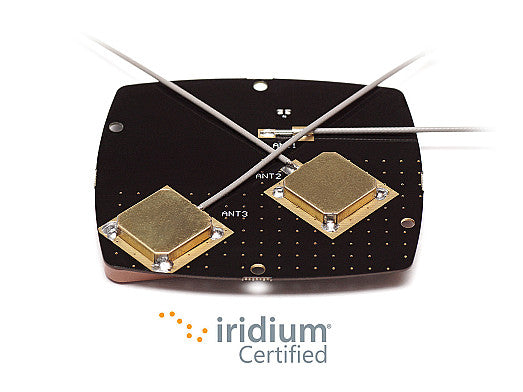 2JP0175BGF 4G/LTE, GNSS, Iridium embedded screw mount Antenna 3-in-1 SMA-M 20cm