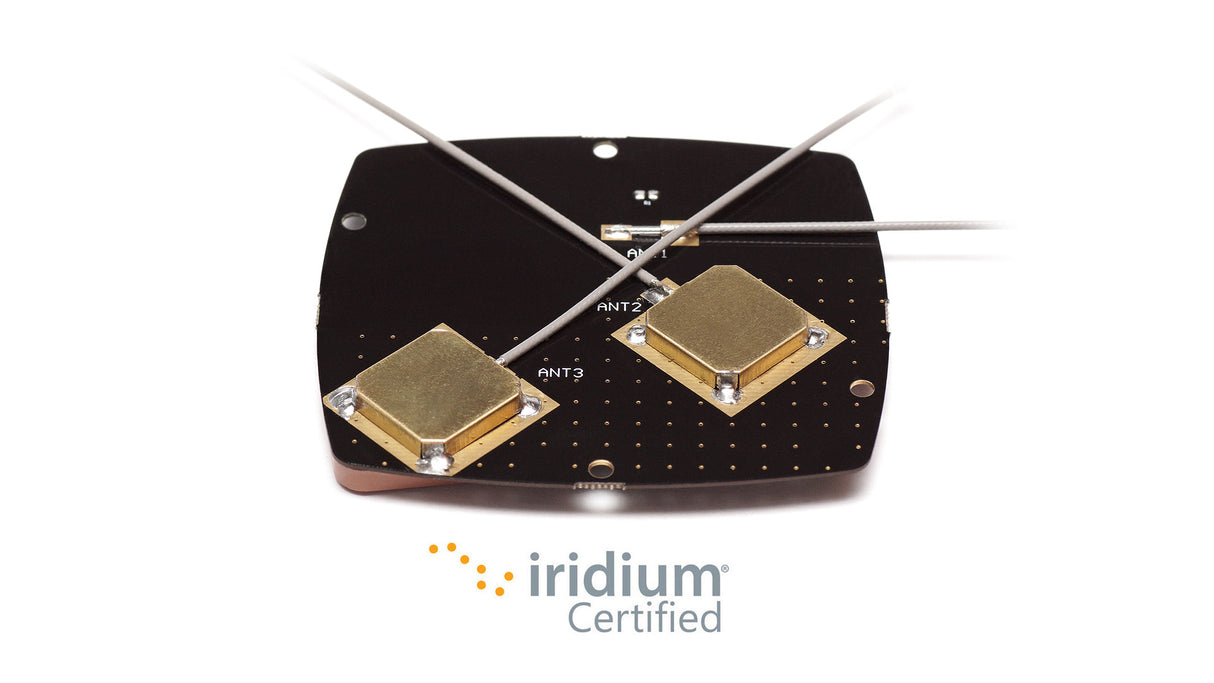 2JP0175BGF 4G/LTE, GNSS, Iridium embedded screw mount Antenna 3-in-1 SMA-M 20cm