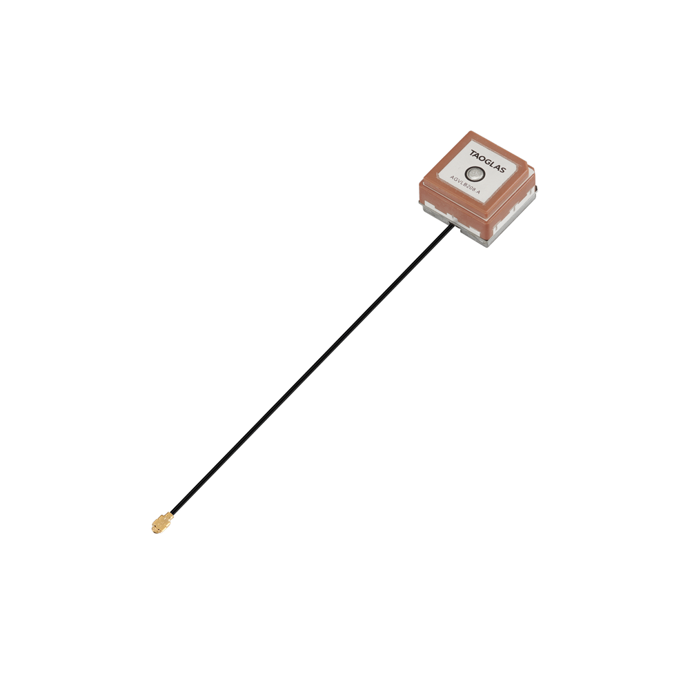 AGVLB208.A.07.0100AO Antenne Außen Low-Profile GNSS Patch I-PEX MHF I (U.FL) 10cm für hochpräzise Navigation & Positionierung, Automotive & Transport, Drohnen, UAVs und Robotik, Industrie, Infrastruktur & Timing