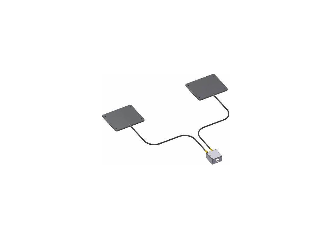 TETRA Loop Antenna 380-430 MHz Internal Panel