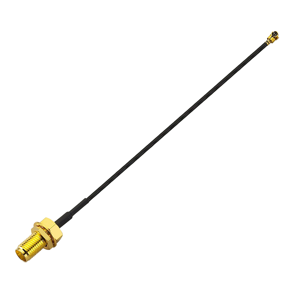 CAB.011 I-PEX MHF I (U.FL) zu SMA-F Bulkhead-Kabel 9.5cm