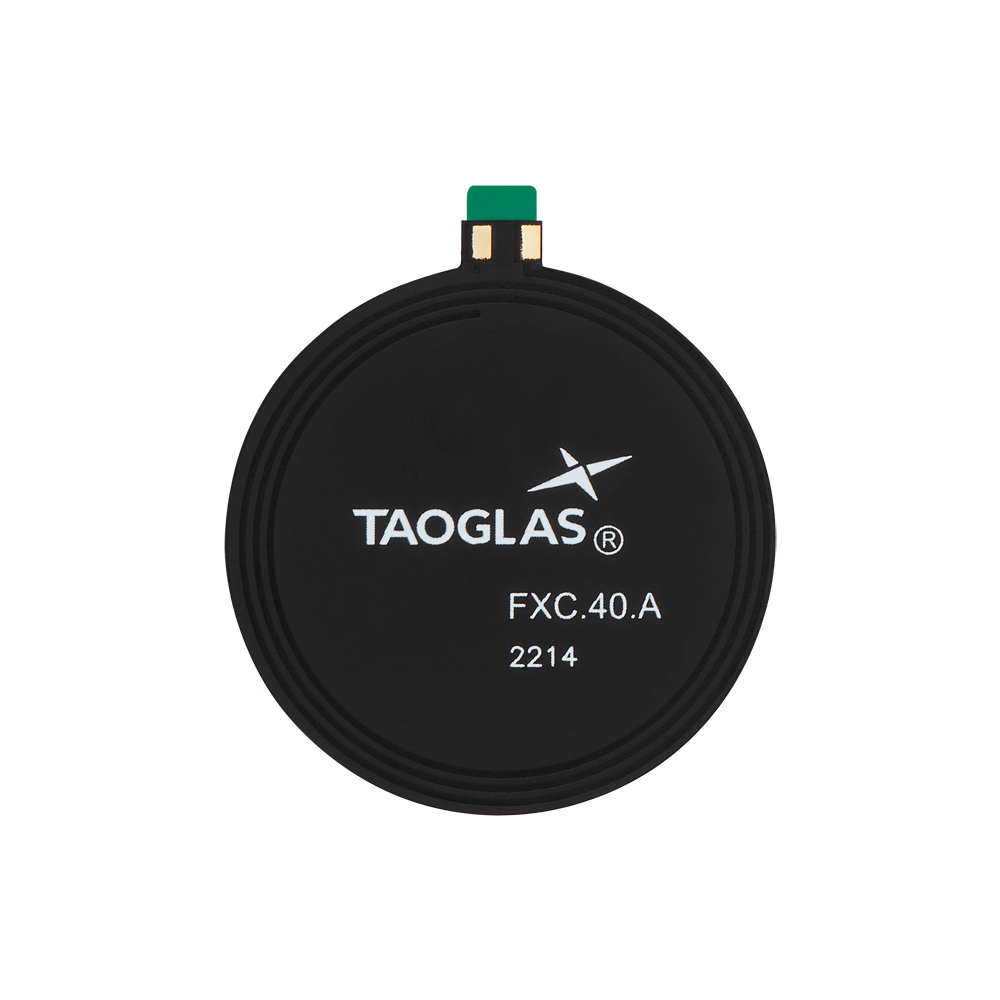 FXC.40.A.DG Antenne Flexibel NFC eingebettet Klebeantenne Kontaktpads für Mobile Geräte, Wearable Smart Devices, Zahlungsterminals, Zugangskontrolle