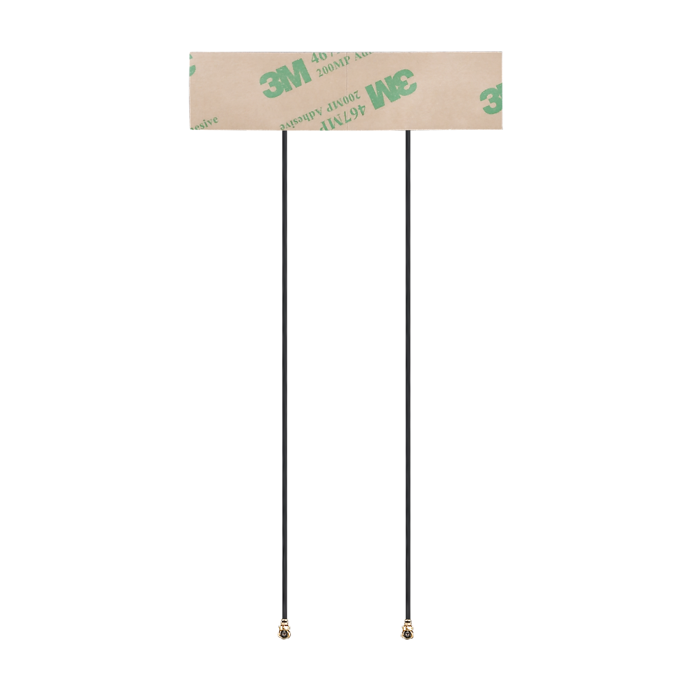 FXP522.A.07.A.001 Antenne 2x MIMO Router W-lan 6E/7 flex PCB Klebeantenne Venti I-PEX MHF I 10cm für HD-Video-Streaming in hoher Geschwindigkeit, Hochkapazitäts-Kommunikationsnetzwerke im Nahverkehr, Gateways, Set-Top-Boxen