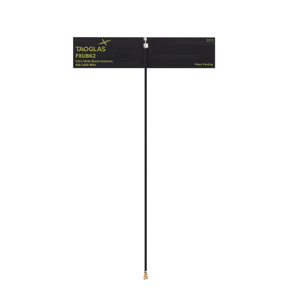 FXUB62.07.0150C Antenne Breitband 4G/LTE, GNSS, W-lan, ISM flexibles PCB selbstklebend I-PEX MHF I 15cm für Wearable Healthcare Devices, Point-of-Sale-Terminals, Handheld-Geräte, NTN-Geräte
