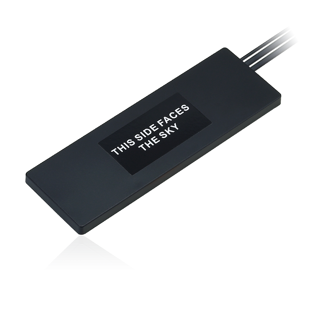 MA231.LBC.003 Externe Antenne GNSS, 4G/LTE, W-lan Klebehalterung Stream 3in1 IP67 für Telematik, Transport, Fernüberwachung, M2M