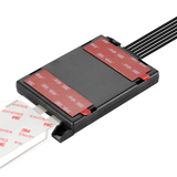 MA2336.A.001 Low-Profile Antenne 5G, GNSS, W-lan, AM/FM Dachhimmel Klebehalterung 6-in-1 für OEM-Automobilplattformen, Schwerlast-Lkw und Baumaschinen, Freizeitfahrzeuge (RVs), Spezial- und Industrieausrüstung