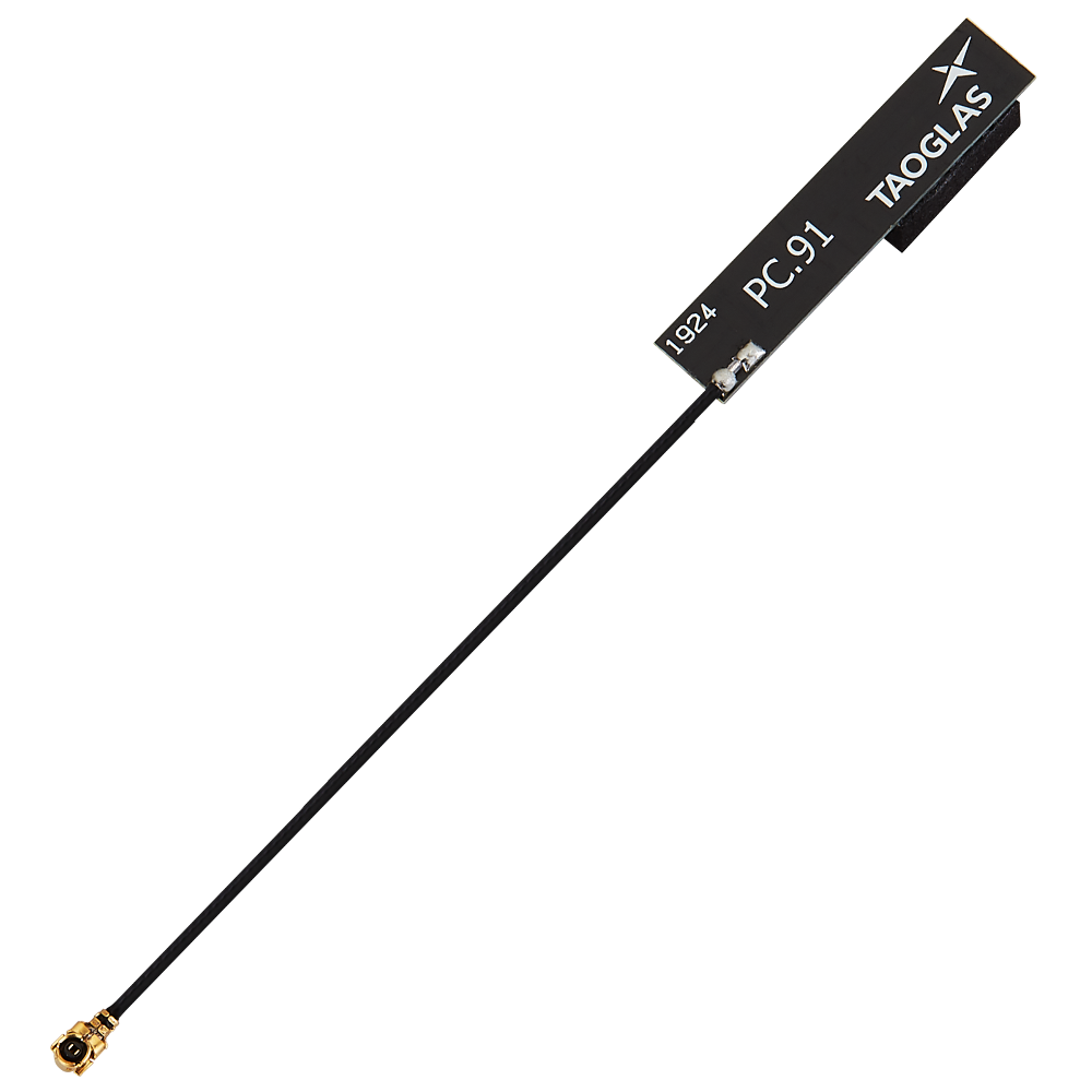 PC91.07.0100A.db Antenne Low-Profile 915MHz ISM PCB TheStripe I-PEX MHF I 10cm